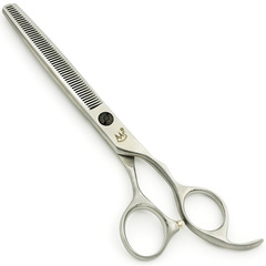 专业宠物剪刀 美容剪刀 魔手牙剪 打薄剪 宠物剪刀7英寸 修毛工具