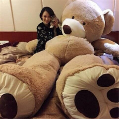 巨大美国大熊毛绒玩具熊巨型泰迪熊布娃娃公仔抱抱熊情人节礼物女