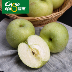 【程果】【买四斤送半斤】山东烟台王林苹果 新鲜脆甜水果特产