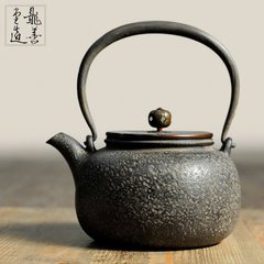 龙善堂铁壶 日本铁壶 原装进口铸铁茶壶 南部 纯手工老铁壶茶具