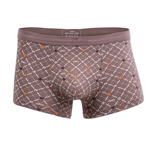 3条顶呱呱男士内裤平角裤头纯棉顶瓜瓜青年彩棉四角短裤头大码夏