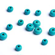 Optimization of blue-Turquoise-Turquoise-color separated beads spacer spacer loose beads 6/8/10/12/14mmDIY beads