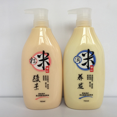 琴叶正品糯米酸平衡精纯乳淘米养发乳还原酸护发素水疗素750ML