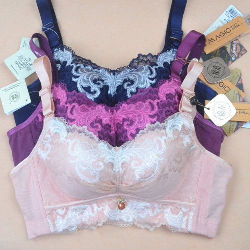 魔素专柜正品秋冬上新品无钢圈文胸薄款cd杯聚拢调整型胸罩36093