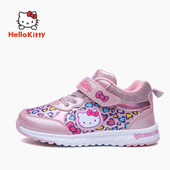 hellokitty童鞋女童棉鞋2016秋冬季新款儿童运动鞋休闲宝宝鞋子潮