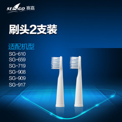seago赛嘉 SG-896磨尖丝刷头/替换头两个装适用于610/917/909/659