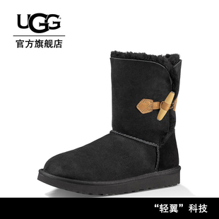 巴寶莉經典風衣停產 UGG 冬季女士雪地靴經典貝莉系列短靴 1012362 巴寶莉經典款包