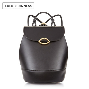 burberry水桶包上身 LULU GUINNESS 露露 姬妮斯女士牛皮背包夏季水桶包手提雙肩小包 burberry