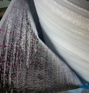 厂家生产高反射量epe地暖保温反射膜5.5mm加厚 汗蒸房专用地暖反