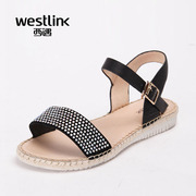 Westlink/West Glett flat sandals