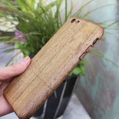 iphone6s木头手机壳定制苹果plus实木保护套 药香味 皇家御用木材