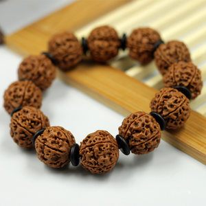 麒麟纹大金刚菩提手串图片