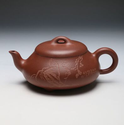 国家级高级工艺师 何忍群 石瓢 390cc 原矿紫泥