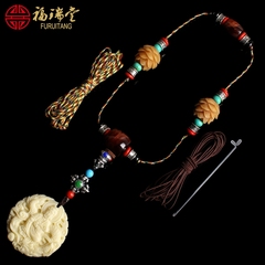 DIY diamond Moon and stars Bodhi bones tee head tag red Tiger eye barrel bead bracelets bead accessories package