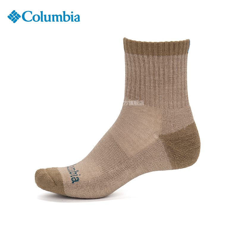 Columbia/哥伦比亚户外男女通用羊毛混纺中筒袜LU0455产品展示图4