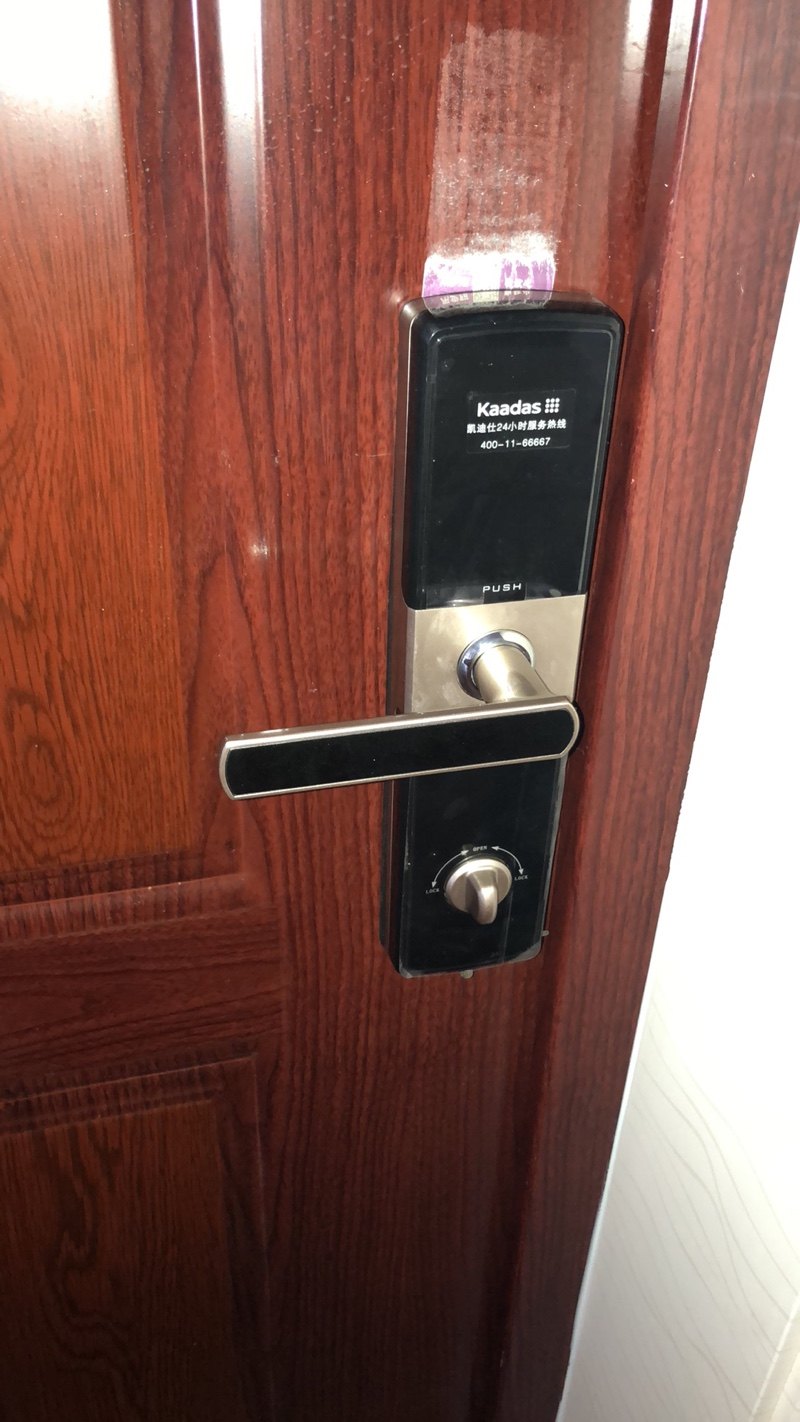 【入手必看】kaadas/凯迪仕k5指纹锁智能锁家用防盗门如何差不差?