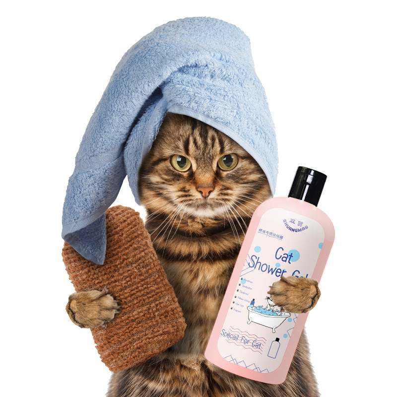 猫沐浴露猫咪专用香波猫浴液猫猫洗澡 猫用除臭杀螨宠物用品