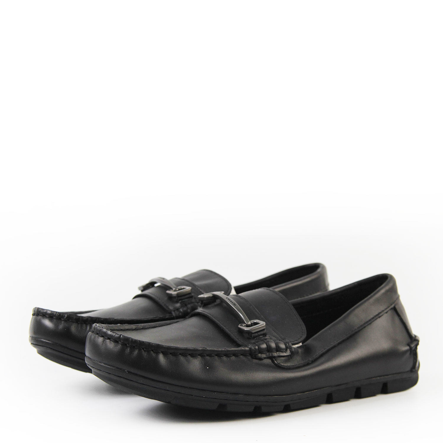 [9.9新]蔻驰coach黑色牛皮男士休闲皮鞋g1619 41码