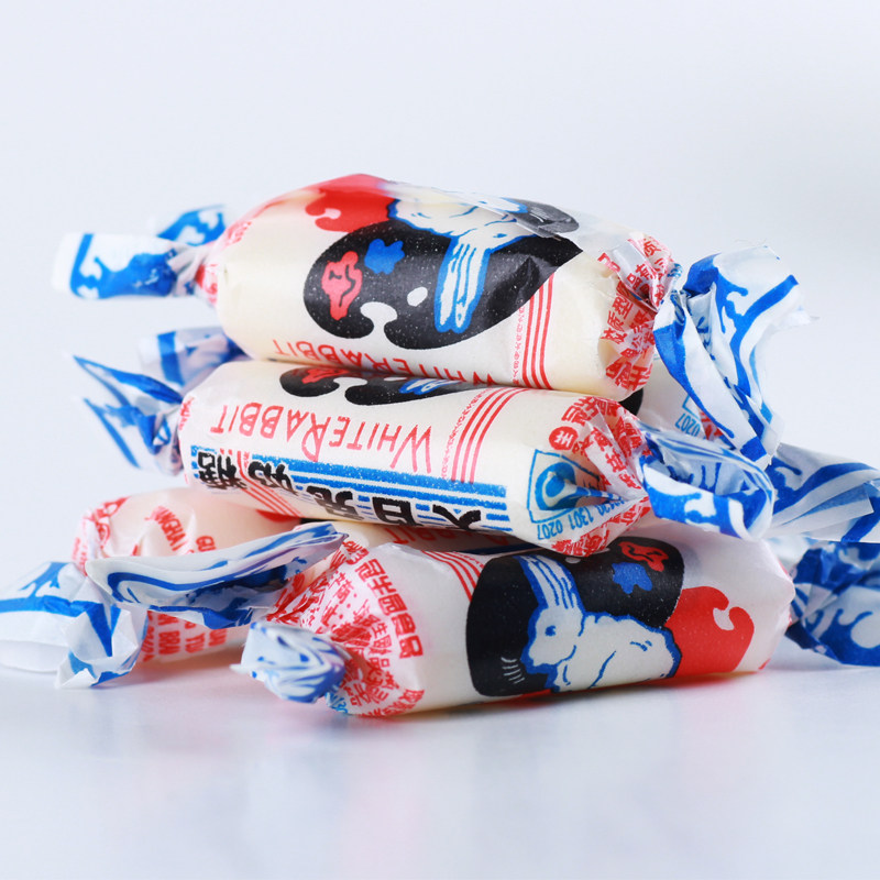 冠生园大白兔奶糖200克 巨型大白兔奶糖日生日礼盒糖果包邮