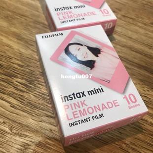 极速Fujifilm Instax Mini Pink Lemonade Film Photo Paper For