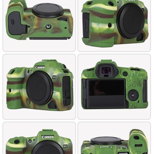 速发耐影硅胶套 R8适用于佳能相机包R50  5D4 6D2 R6 90D 5D3 200