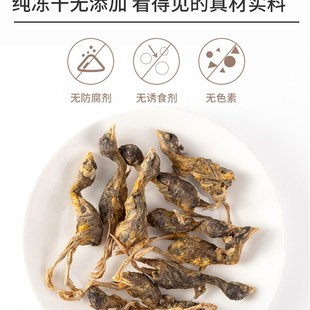 冻干猫零食鹌鹑猫咪零食增肥发腮生骨肉磨牙补钙宠物狗狗成幼猫粮