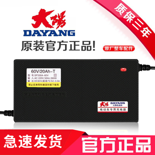 网红大阳原厂两轮三轮电动电瓶车充电器原装48v12ah60V20A72v30a