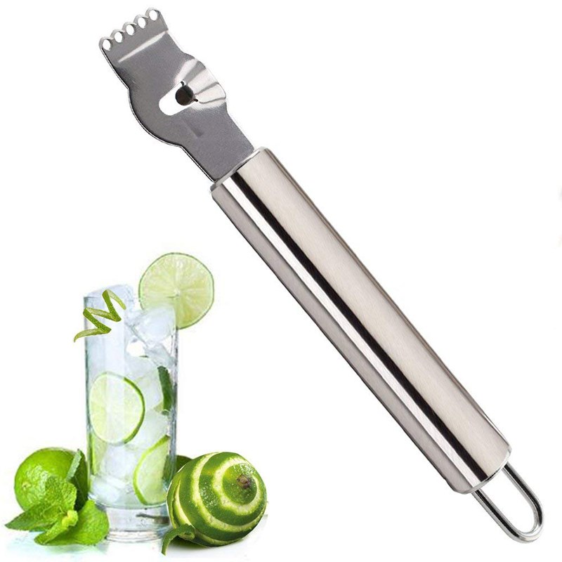 推荐Lemon Peeler Stainless Steel Lemon Zester Grater Lime Or