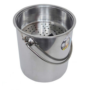 速发不锈钢茶水桶茶渣桶排水桶茶桶茶叶垃圾桶功夫茶具配件接水废