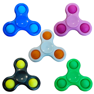 Anti-Stress Pressure Reliever Pop Fidget Toys Spinners Push