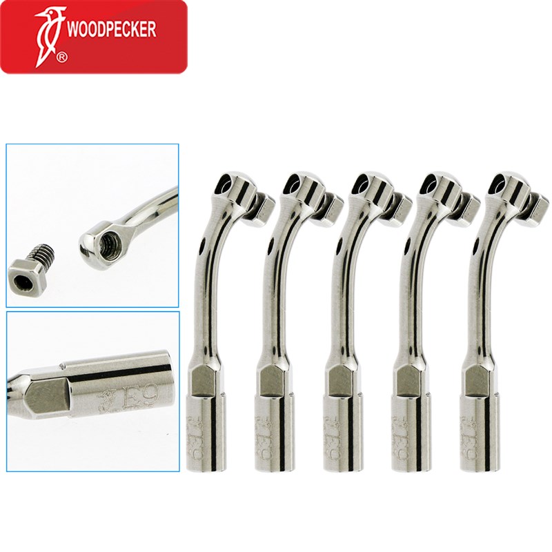 网红5Pcs Woodpecker Dental Ultrasonic Scaler Tips Endodontic