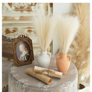 推荐55cm Faux Pampas Grass Artificial Pompous Grass Vase Fil