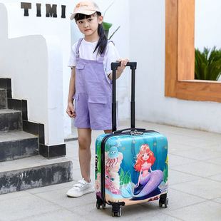极速拉杆箱儿童男童女孩学生16寸18寸四轮新款卡通行李箱旅行登机