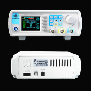 新品JDS6600双通道全数控DDS任意波 函数信号发生器脉冲信号源 频