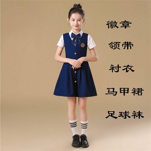 急速发货六一儿童节表演服装英伦风幼儿园班服朗诵比赛礼服女童大