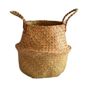 推荐Nordic rattan weaving grass weaving flower baskets bambo