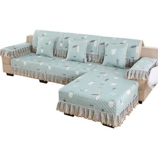 现货速发沙发套罩实用一二三组老式三坐一贵妃字型客厅全包高级感