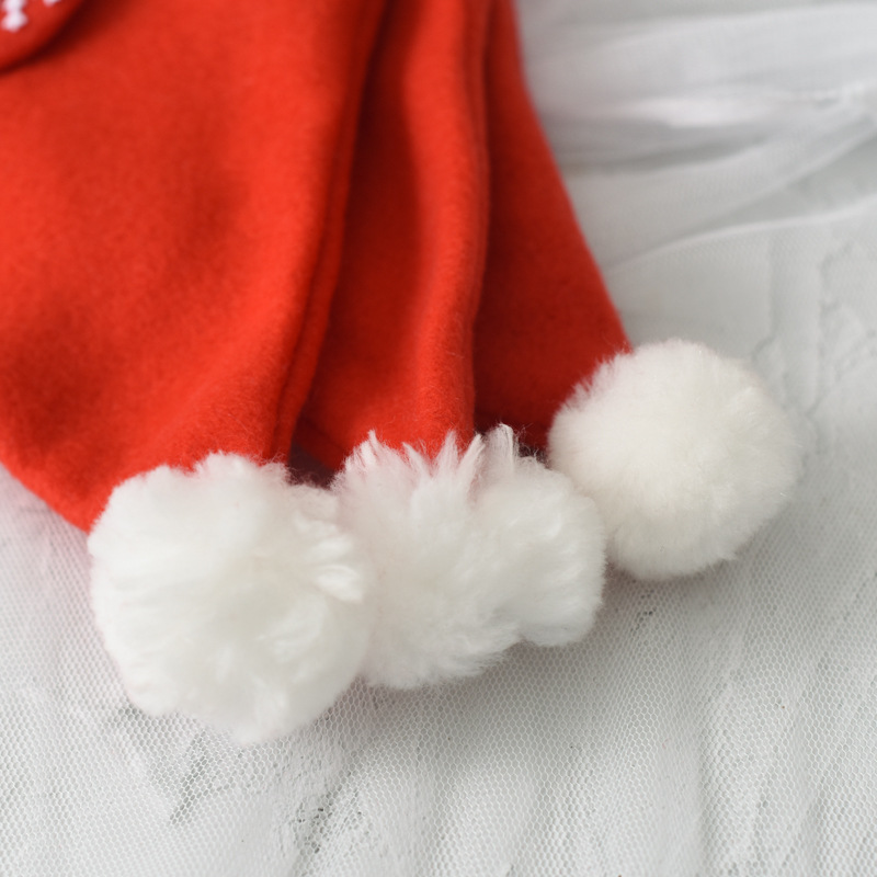 极速Christmas Hat LED Santa Claus Hats For Kids Xmas Decorat