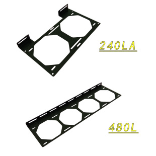 电脑12ccm风扇固定支架120/240/360/480LM型水冷排散热器支架外置