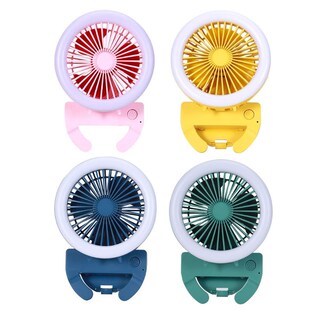 Mini Portable Folding Fan Selfie Beauty Fill Light Fan Coole