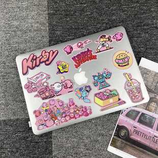 网红星之卡比Kirby可爱动画游戏手机壳手账冰箱笔记本电脑macbook