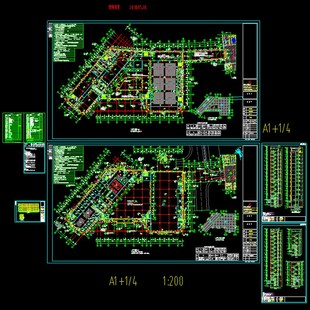 3d建筑a园林景观道路绿化提成鸟瞰效果施工图设计汇报方案文本制