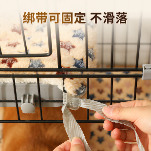 猫咪垫子冬季保暖猫笼专用加厚可固定睡垫宠物窝毛毯睡觉用狗垫子