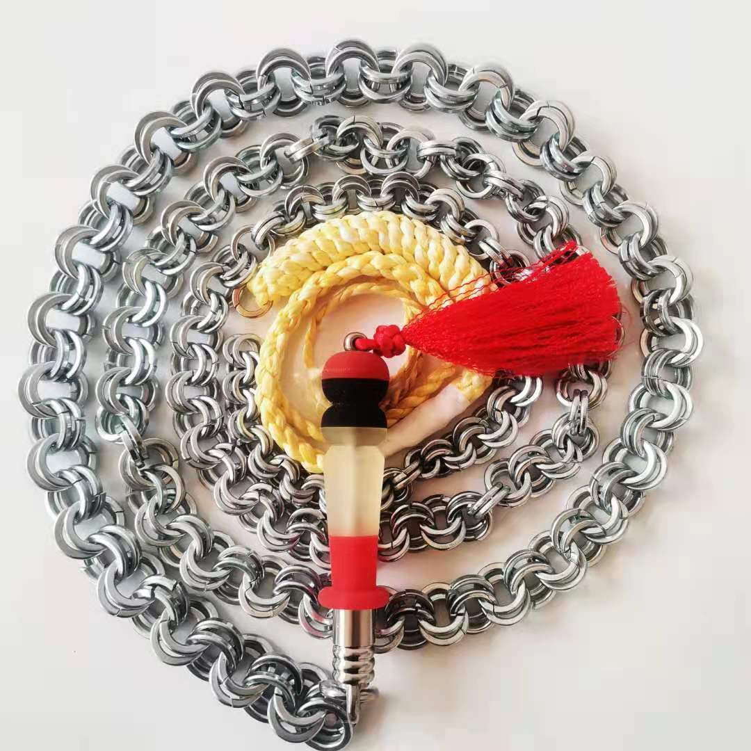 健身鞭子麒麟鞭铁链子健身响鞭健身甩鞭健身鞭子健身鞭初学健身