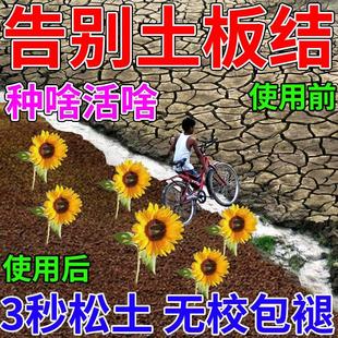 松土精通用型免深耕改良植物种花疏松土壤防板结活化宝剂黑水肥料