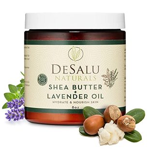 速发Desalu Naturals Pure Unrefined Shea Butter with Lavender