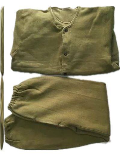 热销军用绒衣_老式军绒衣07男纯棉绒裤冬季78式圆领劳保户外煤矿保暖