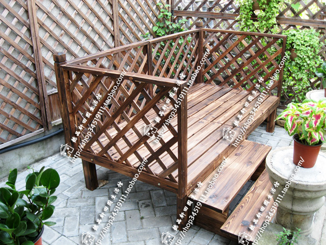 Carbonized wood preservative/Outdoor tables and chairs/Wooden gazebo/solid wood Japanese-style tatami wooden Garden Ping Taiwanin the Residential furniture , Outdoor/Patio furniture , Wooden gazebo category - from Buy2taobao.com to provide professional Taobao agent buy service