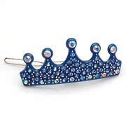 Smiling post Crown frog clip Korean Barrette clip hair accessories Korea top clamp horizontal clamp head jewelry