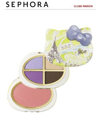 现货 Sephora 丝芙兰 Hello Kitty 眼影腮红彩盘埃菲尔铁塔彩妆盘|ruв категории Косметика, макияж диск - от Buy2taobao.com для оказания профессиональной услуги покупки агента Taobao